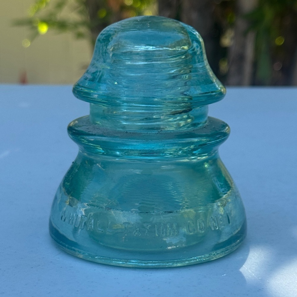 Whitall Tatum Co. No. 1 Glass Insulator - Vintage Charm